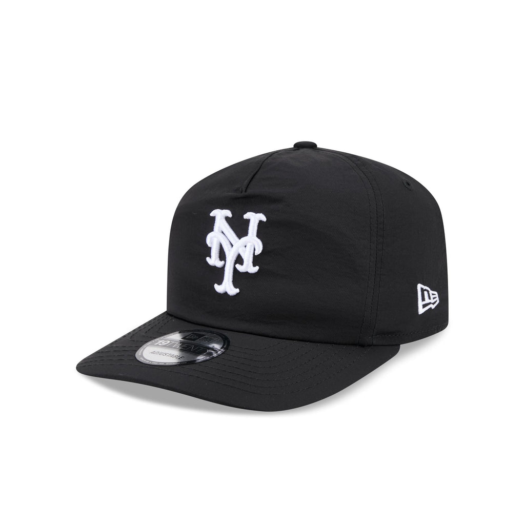 New York Mets Nylon Black 19TWENTY Adjustable Hat
