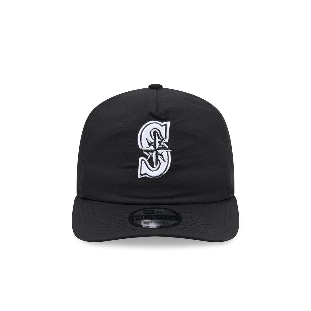 Seattle Mariners Nylon Black 19TWENTY Adjustable Hat