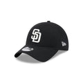 San Diego Padres Nylon Black 9TWENTY Adjustable Hat