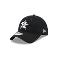 Houston Astros Nylon Black 9TWENTY Adjustable Hat