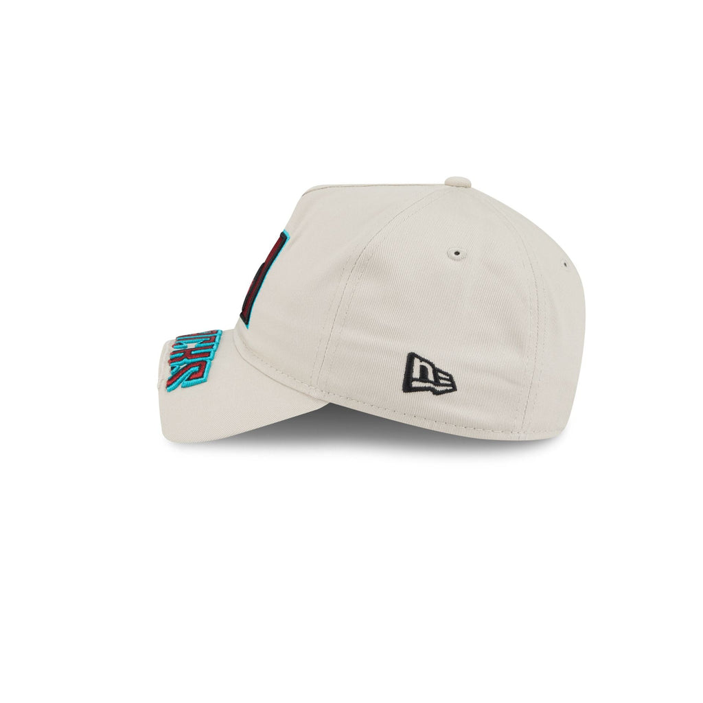 Arizona Diamondbacks Stone 9FORTY A-Frame Unstructured Cut-Off Visor Snapback Hat