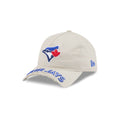 Toronto Blue Jays Stone 9FORTY A-Frame Unstructured Cut-Off Visor Snapback Hat