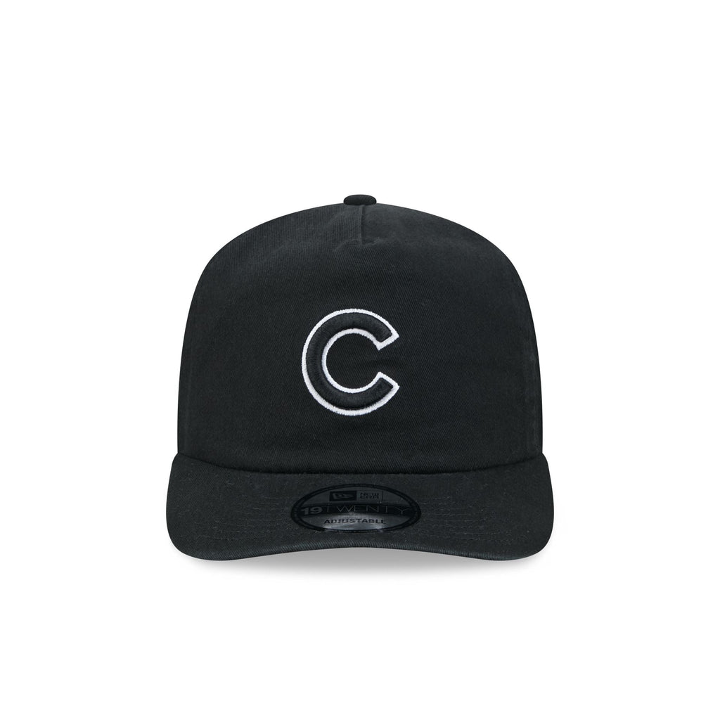Chicago Cubs Black 19TWENTY Snapback Hat