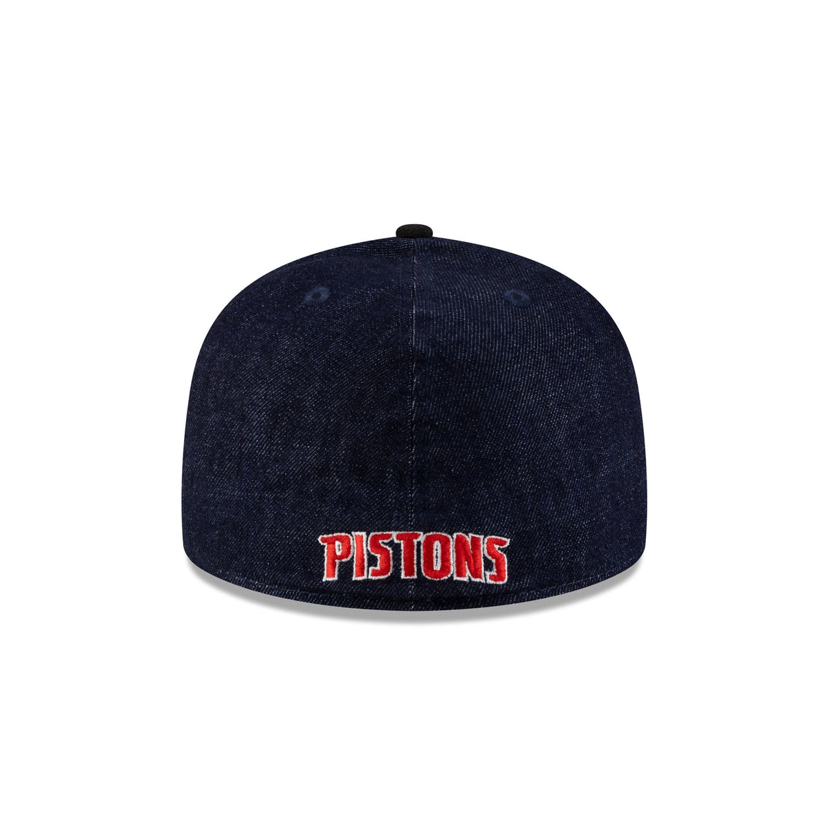 Detroit Pistons Navy Denim 59FIFTY A-Frame Fitted Hat