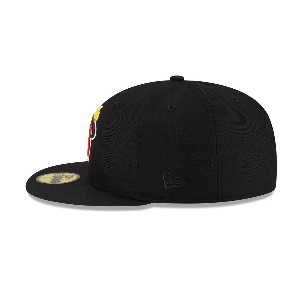Miami Heat 1988-1998 Hardwood Classics Black 59FIFTY Fitted Hat