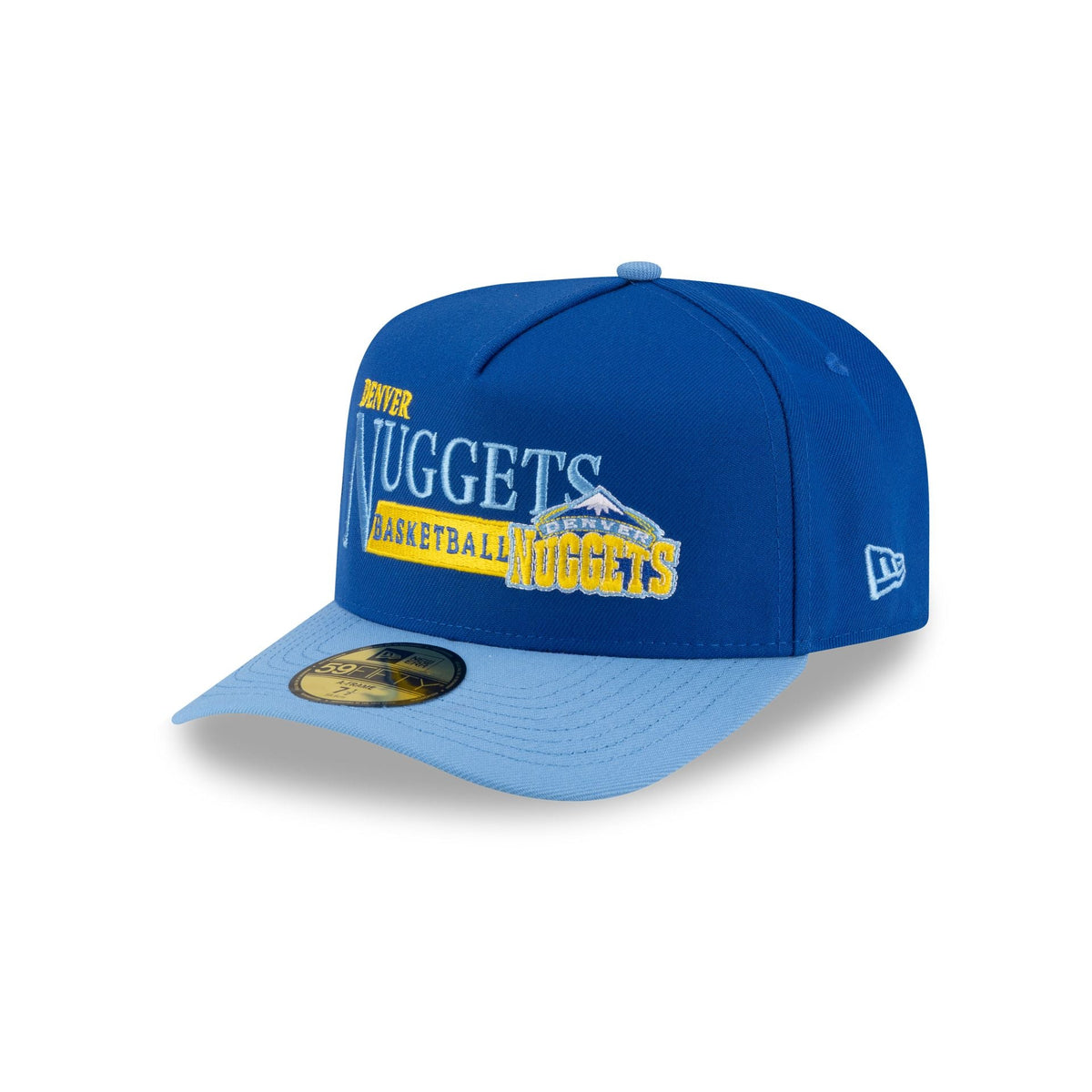 Denver Nuggets 2008-2018 Hardwood Classics Liner 59FIFTY A-Frame Fitted Hat