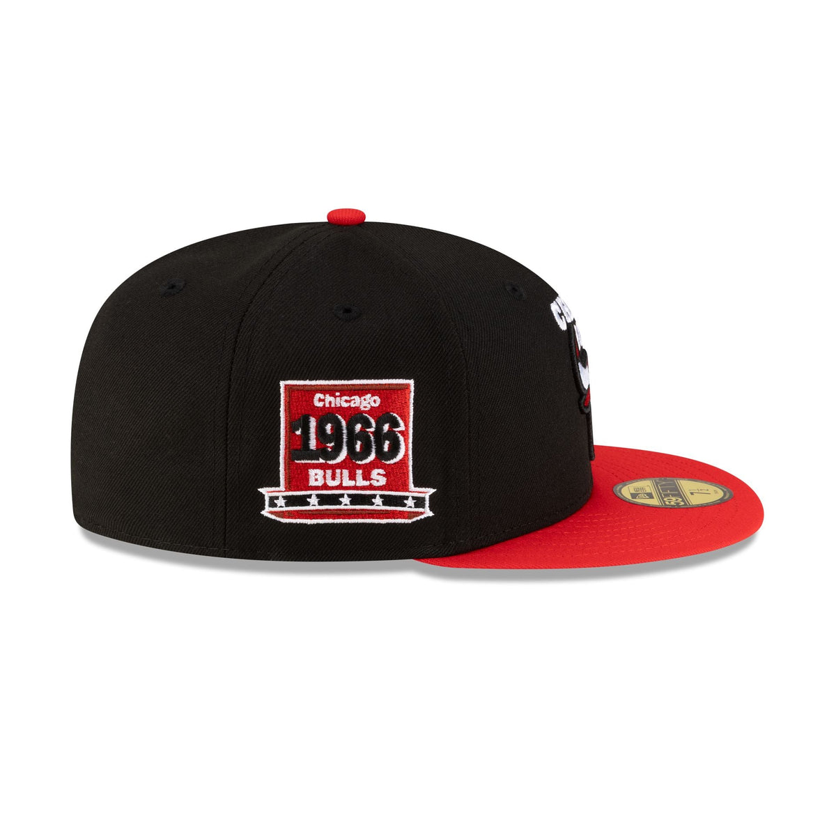 Chicago Bulls 1966-Present Hardwood Classics Black 59FIFTY Fitted Hat