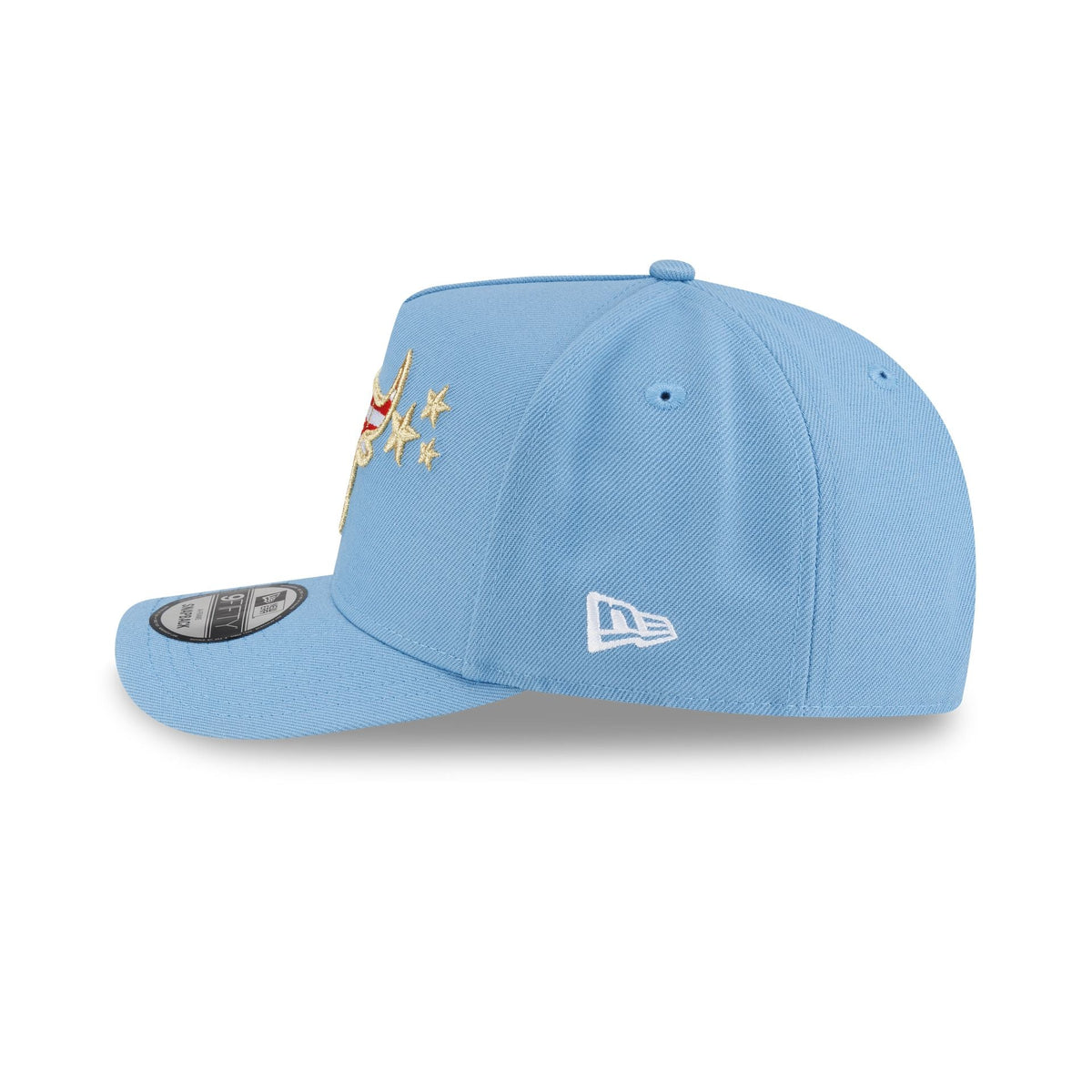 Chicago Bulls Red. White & Blue 9FIFTY A-Frame Snapback Hat