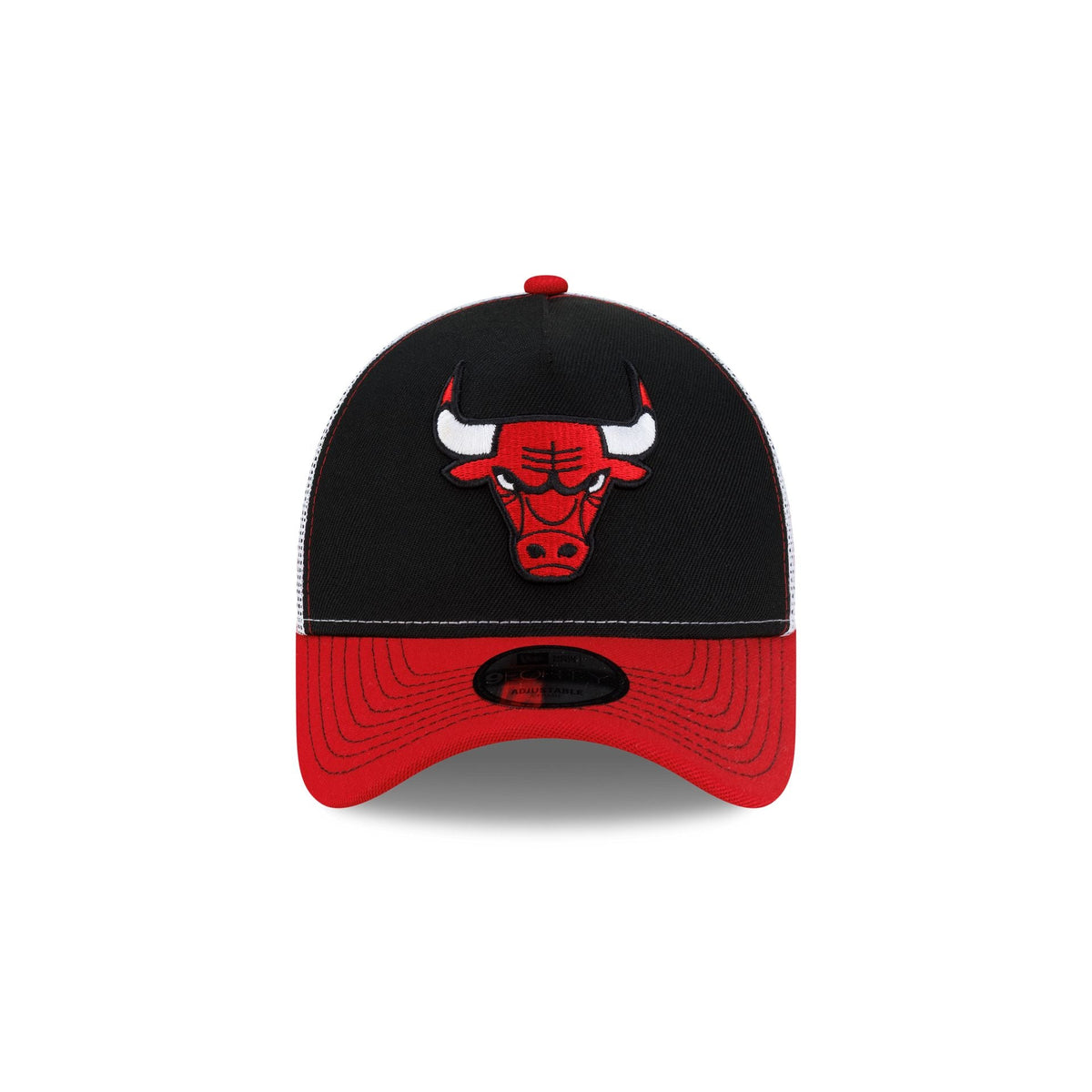 Chicago Bulls Hardwood Classics 2000s Contrast Stitch 9FORTY A-Frame Trucker Hat