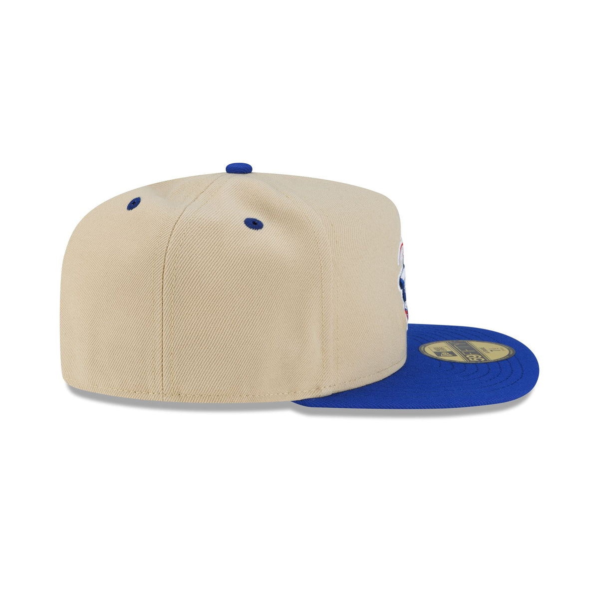 Detroit Pistons Hardwood Classics 2000s Gold 59FIFTY A-Frame Fitted Hat
