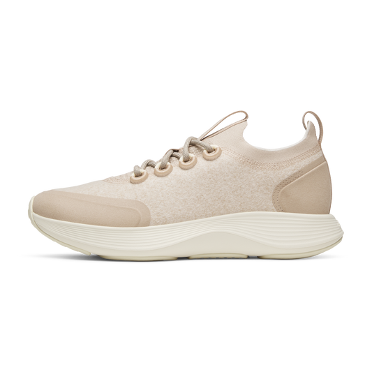 Men's Wool Strider - Rugged Beige (Natural White Sole)