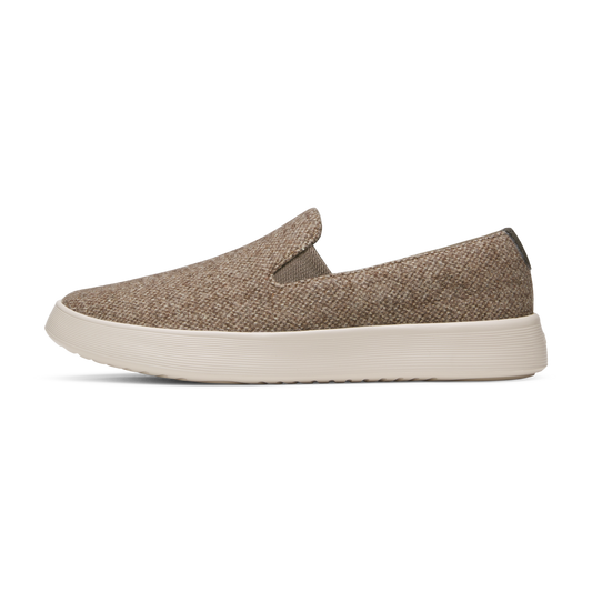 Men's Cruiser Slip On Tweed - Weathered Brown (Weathered White Sole)