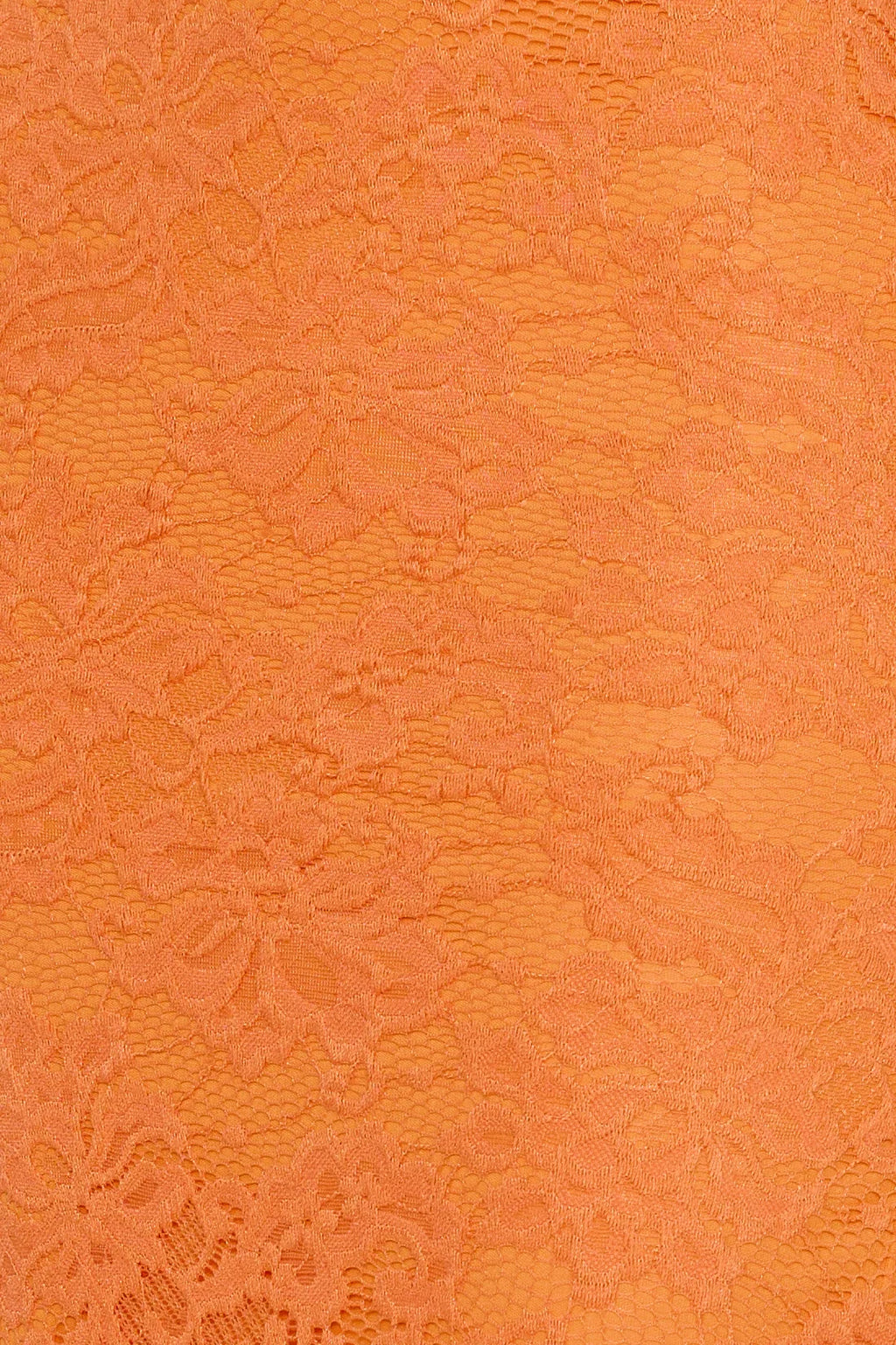 Soft Sweet Lace Maxi Dress Orange