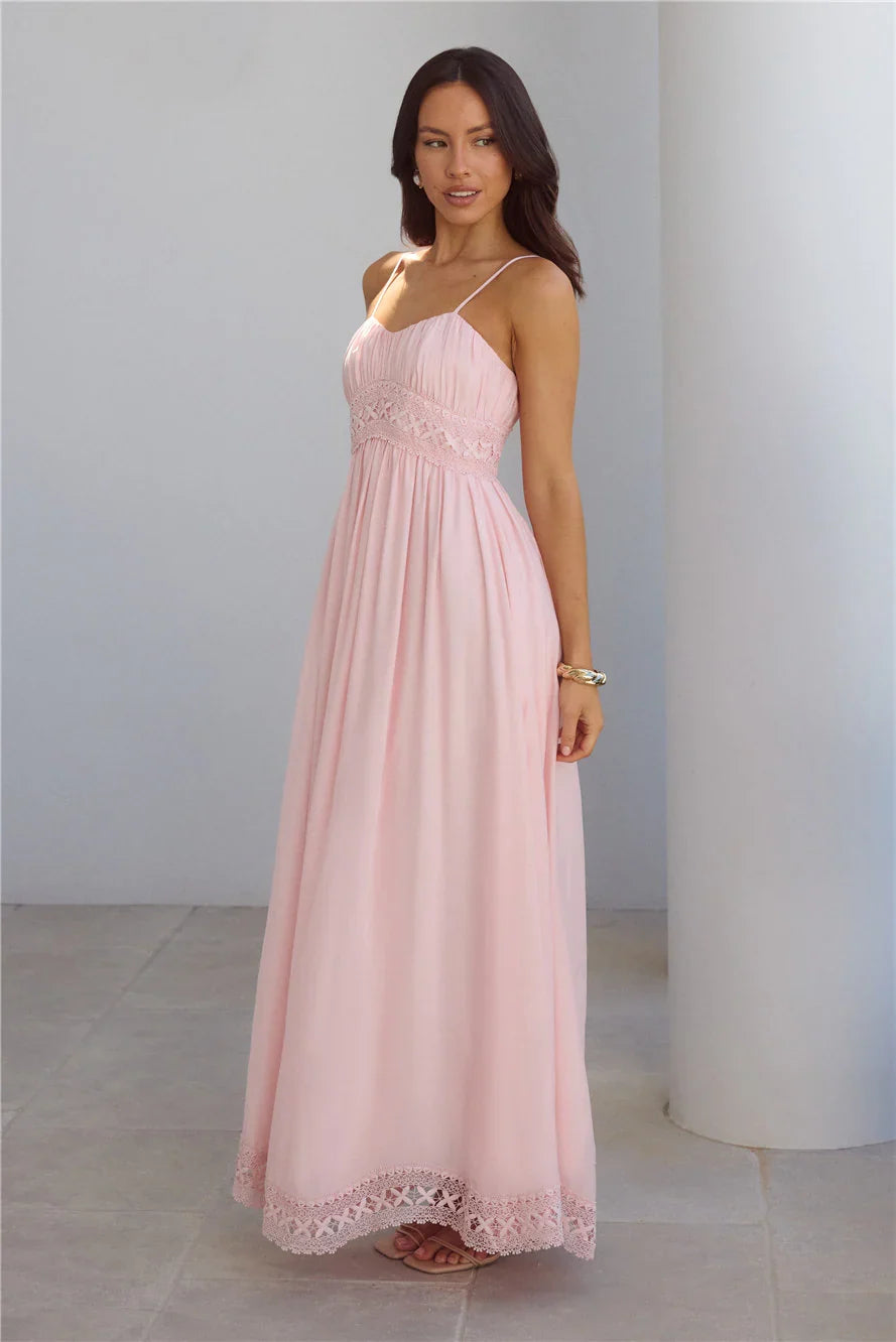 Solstice Hour Maxi Dress Pink