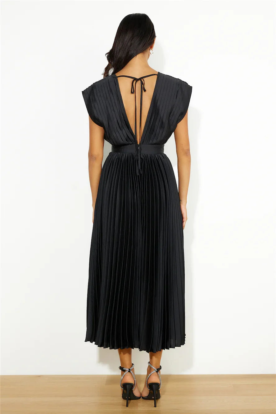 Sleeker Than All Maxi Dress Black
