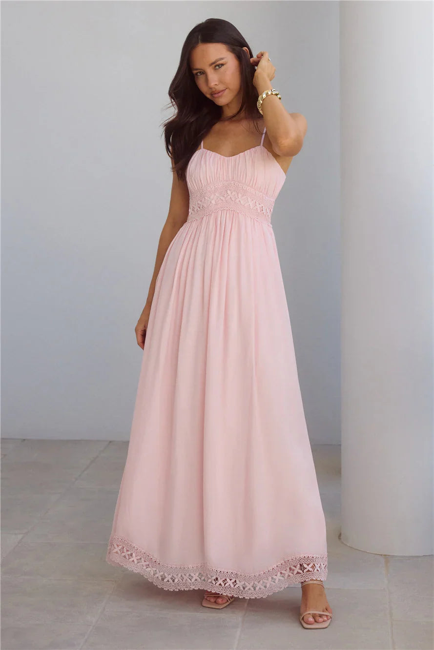 Solstice Hour Maxi Dress Pink