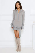 Soho Mini Dress Grey