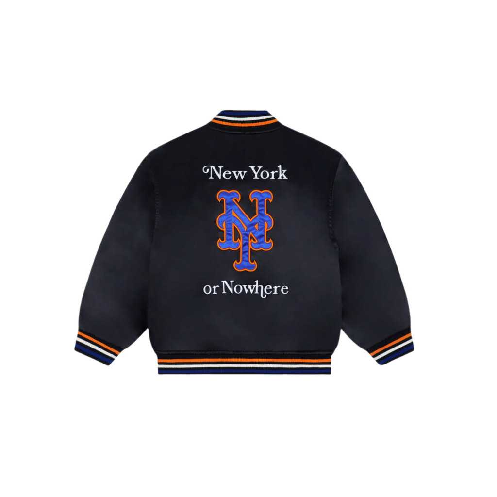 New York or Nowhere x New York Mets Youth Black Jacket