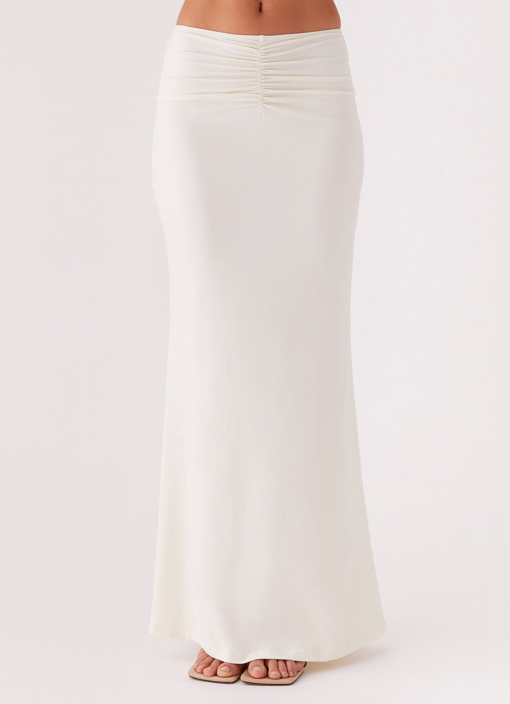 Trixie Maxi Skirt - Ivory
