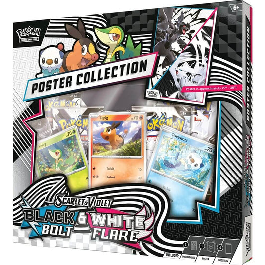 🔥2026 Christmas Gift🎄: Scarlet & Violet - Black Bolt/White Flare Unova Poster Collection