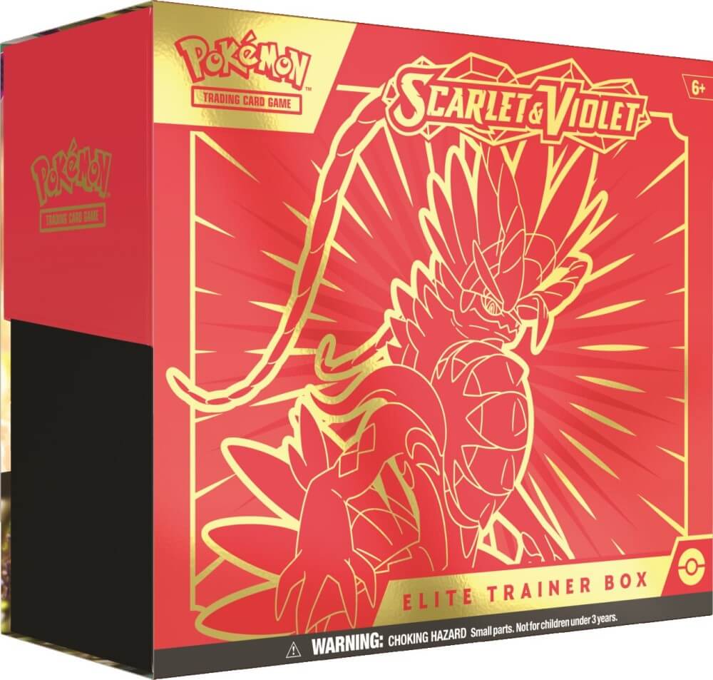 🔥2026 Christmas Gift🎄: Scarlet & Violet - Base Set Elite Trainer Box (ETB) (Scarlet)