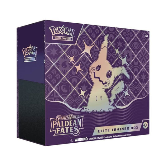 🔥2026 Christmas Gift🎄: Scarlet & Violet - Paldean Fates Elite Trainer Box (ETB)