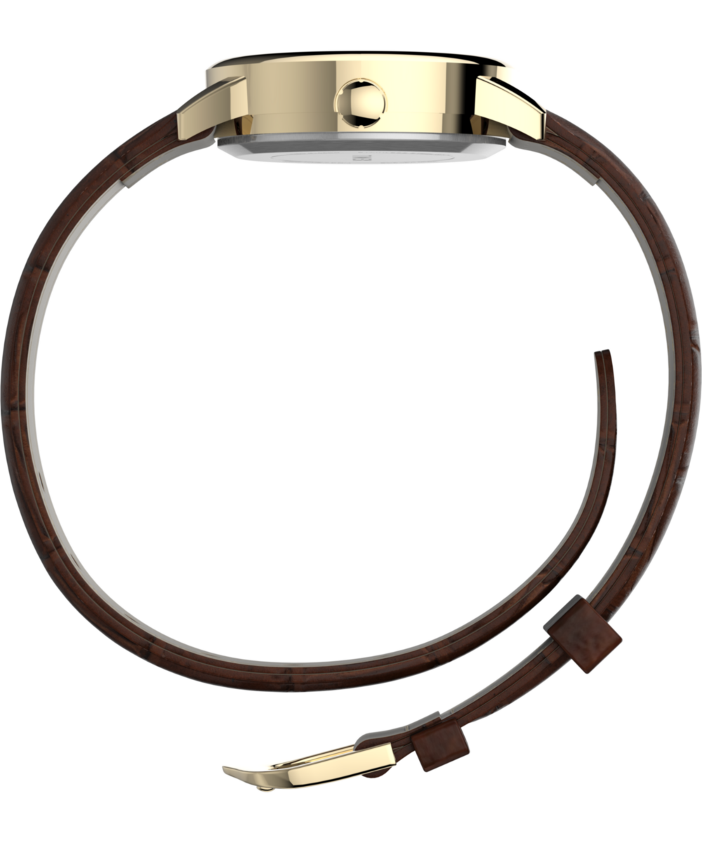 Easy Reader® 25mm Leather Strap Watch