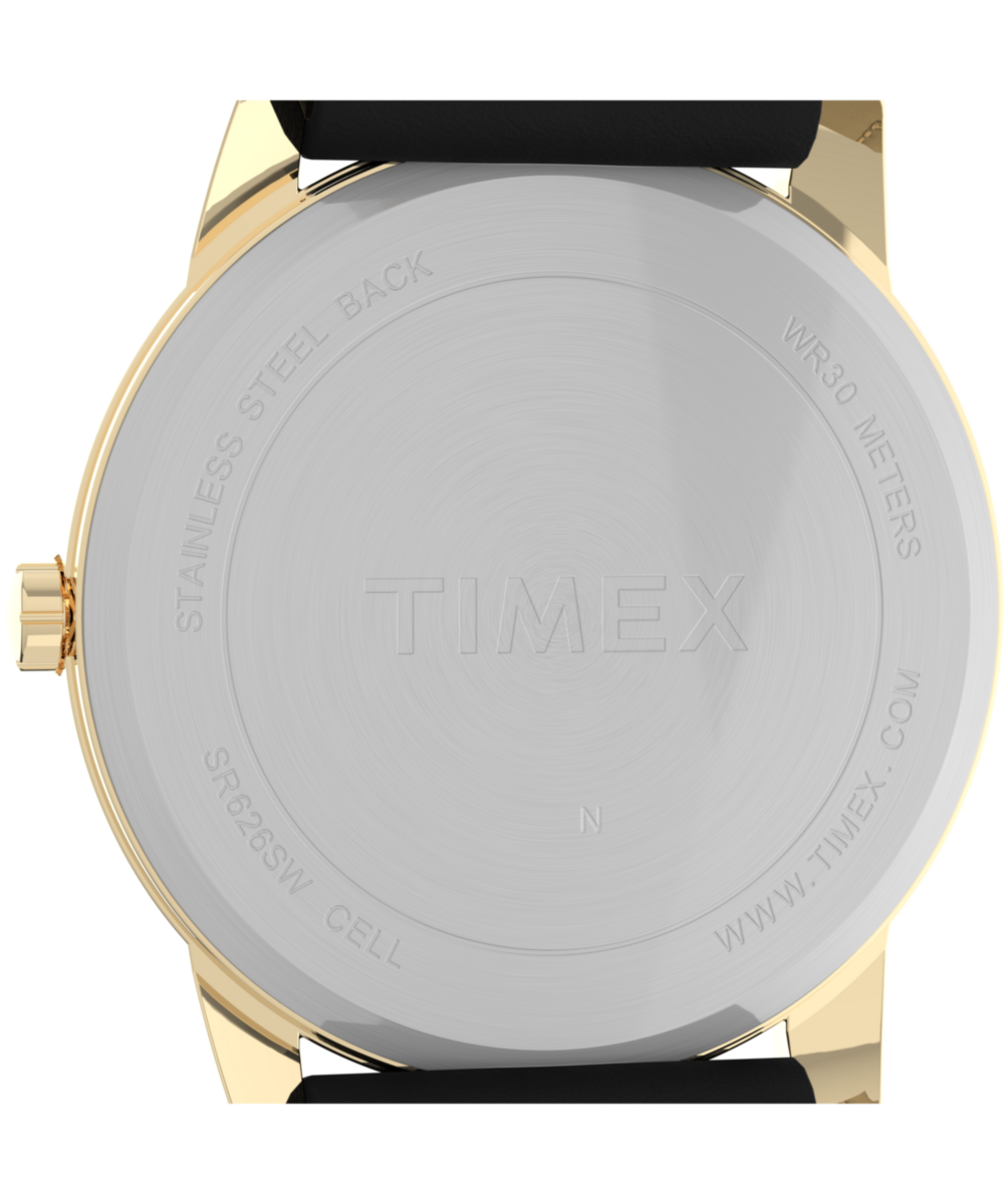 Easy Reader 35mm Leather Strap Watch