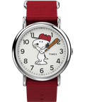 Peanuts® x Timex Snoopy 38mm Fabric Strap Watch