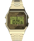 Timex T80 34mm Stainless Steel Bracelet Watch