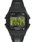 Timex T80 34mm Stainless Steel Bracelet Watch