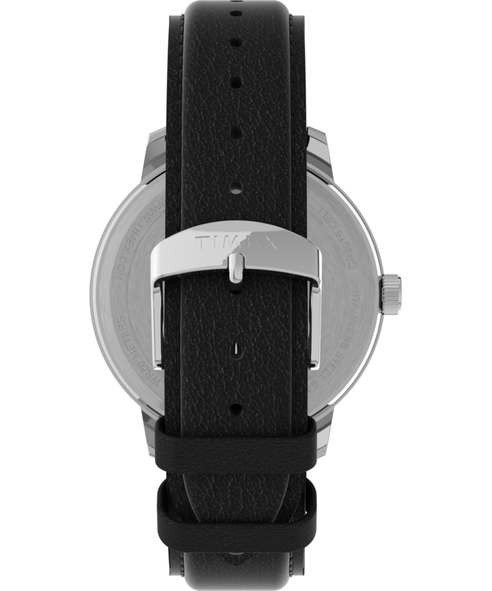 Easy Reader Bold 43mm Leather Strap Watch