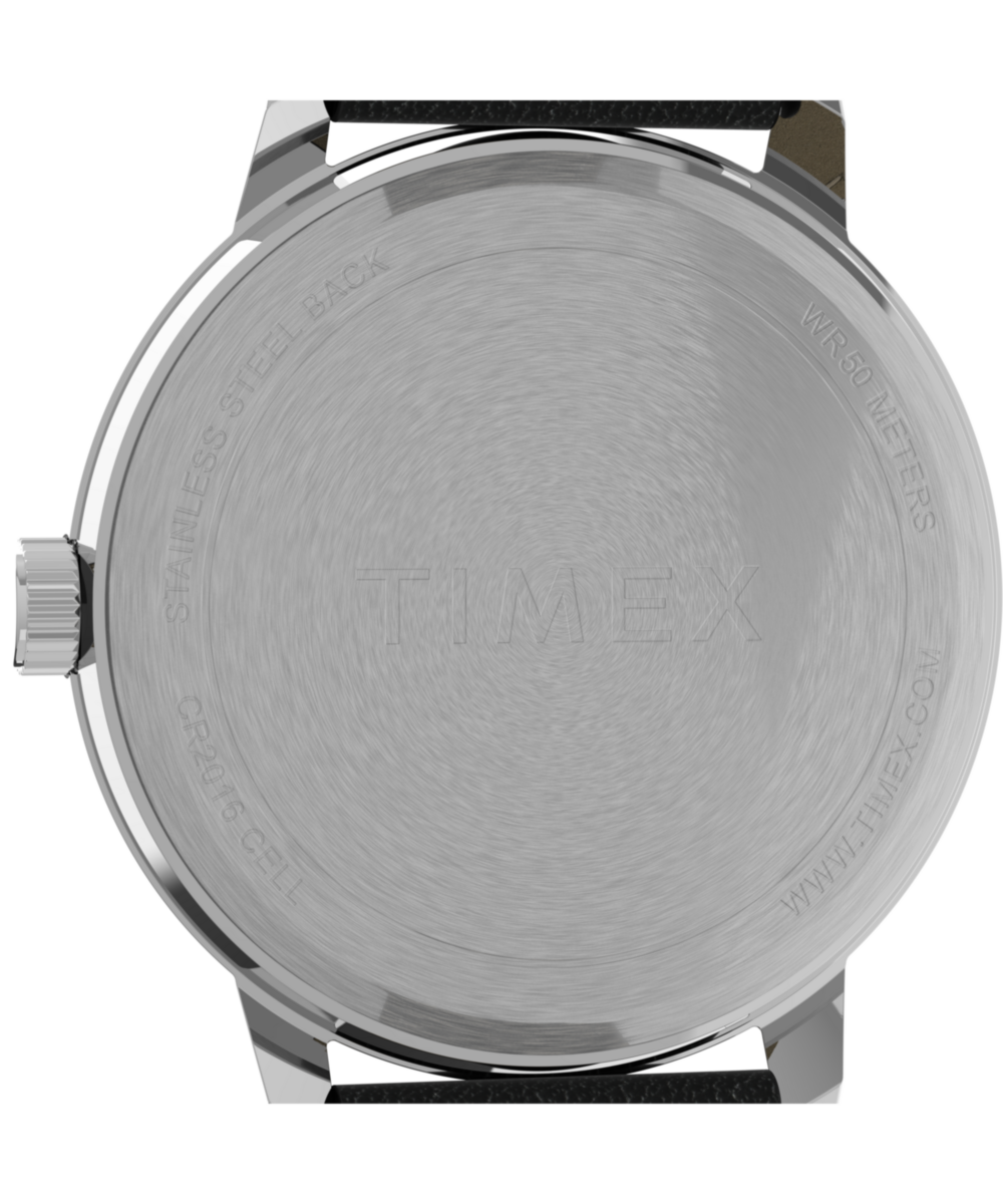Easy Reader Bold 43mm Leather Strap Watch