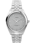 Timex Legacy Day and Date 41mm Stainless Steel Bracelet Watch
