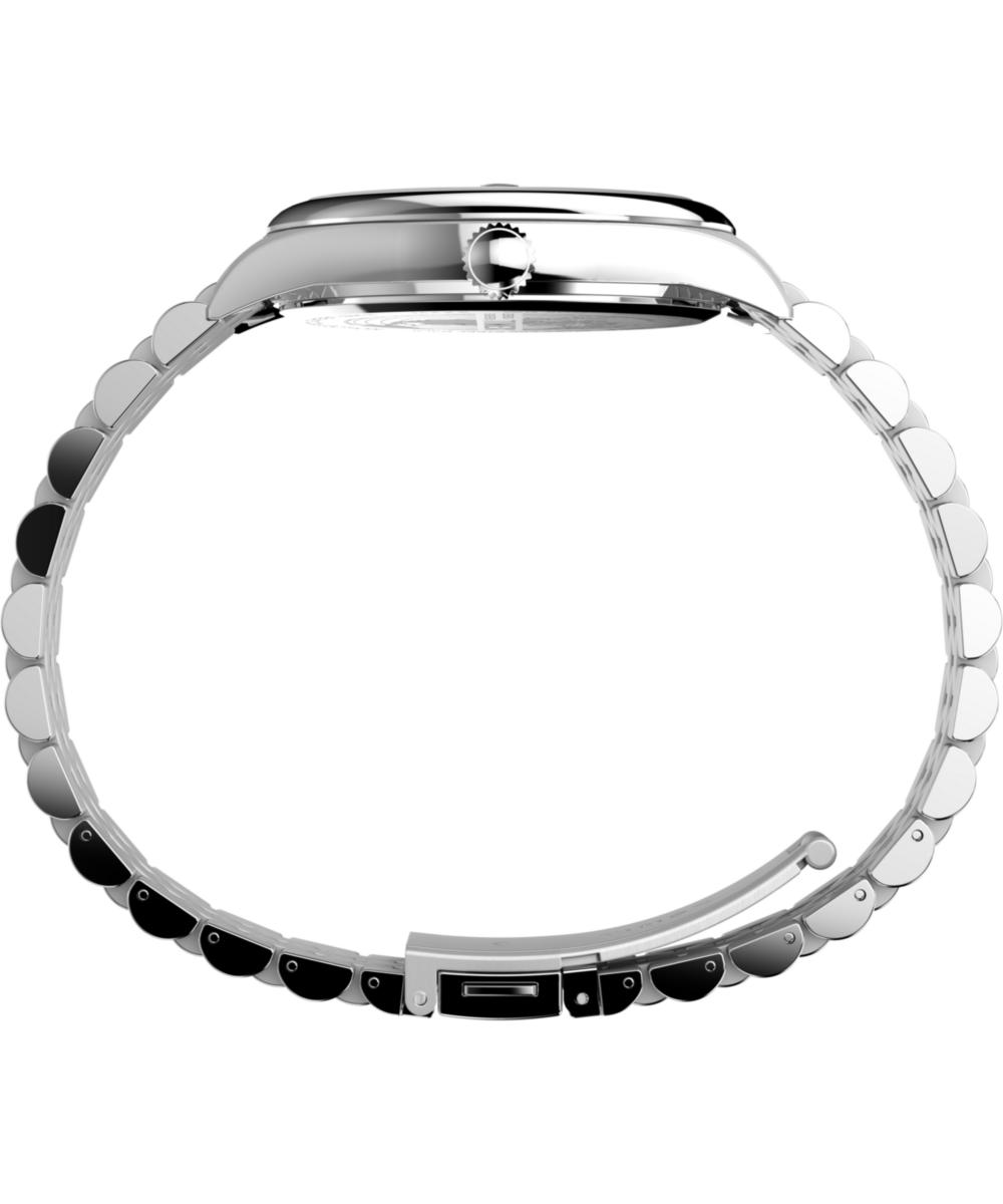 Timex Legacy Day and Date 41mm Stainless Steel Bracelet Watch