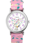 Peanuts® x Timex Weekender In Bloom 38mm Fabric Strap Watch