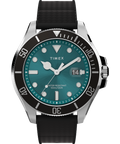 Harborside Coast 44mm Synthetic Rubber Strap Watch