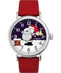 Peanuts® x Timex Standard Snoopy Santa 40mm Leather Strap Watch
