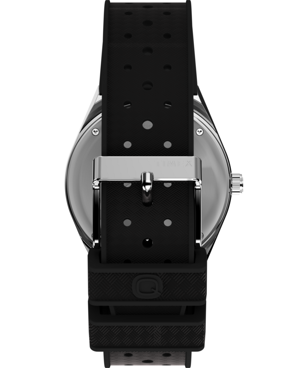 Q Timex® GMT 38mm Synthetic Rubber Strap Watch