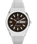Q Timex® Falcon Eye 38mm Stainless Steel Bracelet Watch 