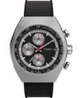 Timex Legacy Tonneau Chronograph 42mm Synthetic Rubber Strap Watch
