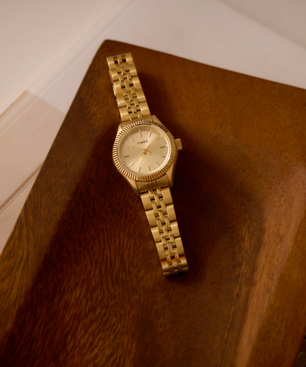 Timex Legacy Mini 25mm Stainless Steel Bracelet Watch 