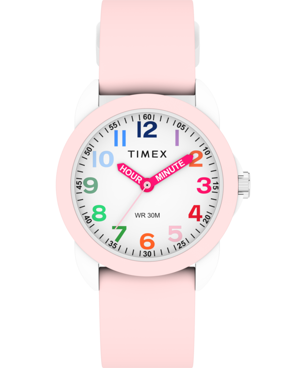 TIMEX TIME MACHINES® 30mm Silicone Strap Watch