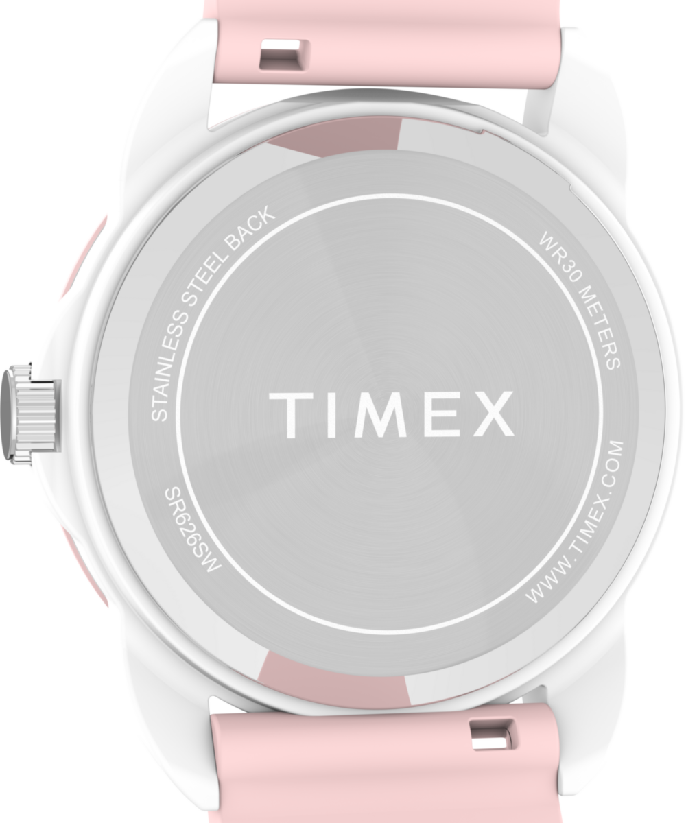 TIMEX TIME MACHINES® 30mm Silicone Strap Watch