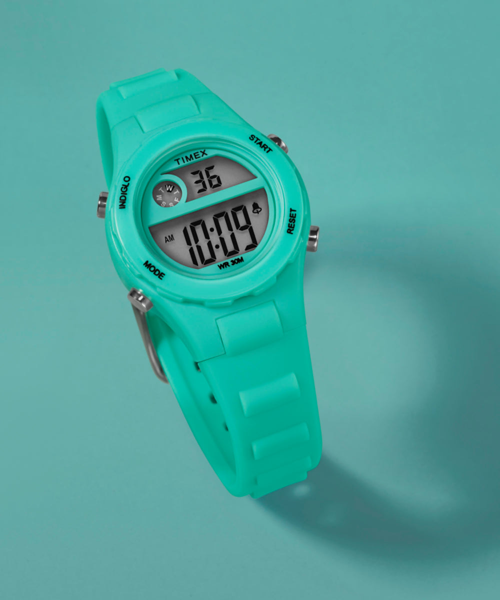 TIMEX TIME MACHINES® 27mm Resin Strap Watch 