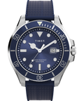 Harborside Coast 44mm Synthetic Rubber Strap Watch