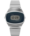Q Timex® 1975 SSQ Digital Reissue 38mm Stainless Steel Bracelet Watch