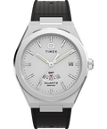 Q Timex® Continental GMT 39mm Synthetic Rubber Strap Watch 
