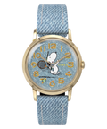 Peanuts® x Timex Marlin® 1965 Reissue Inspired Snoopy Tennis 34mm Fabric Strap Watch