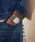 Timex Weekender New England Chronograph 40mm Eco-Conscious Fabric Strap Watch
